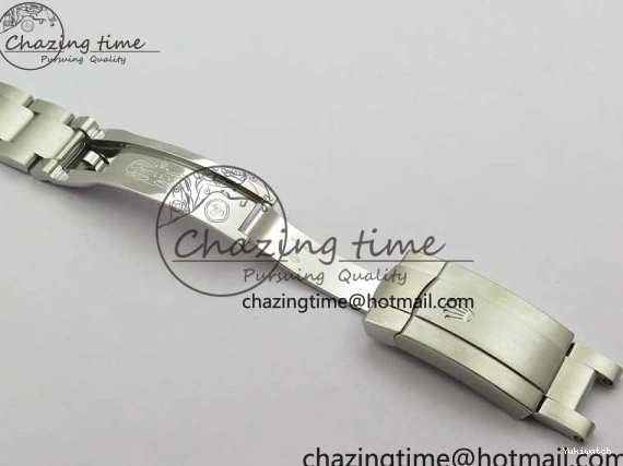 Blue 36mm Perpetual Dial Edition BP Best Bracelet 126000 Dark Oyster on SS 0412